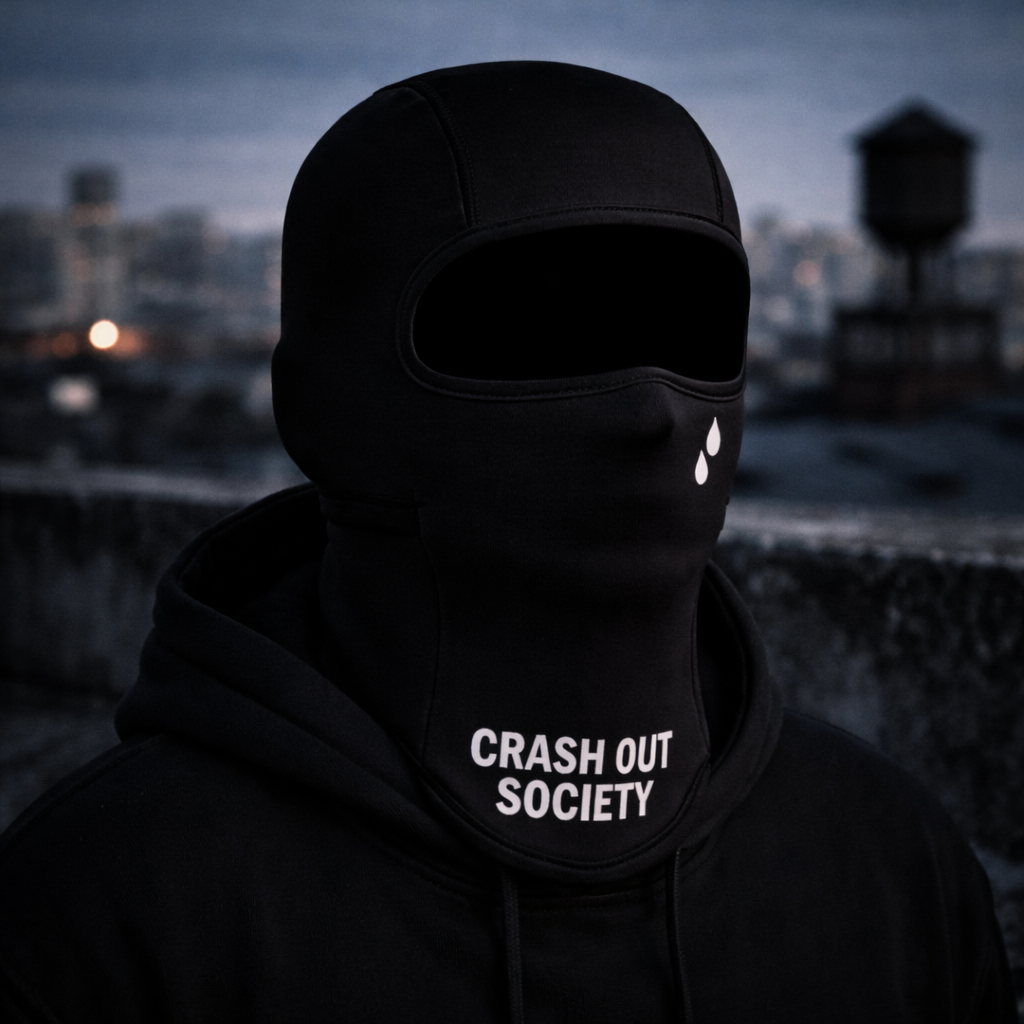 Crash Out Society Balaclava Ski Mask
