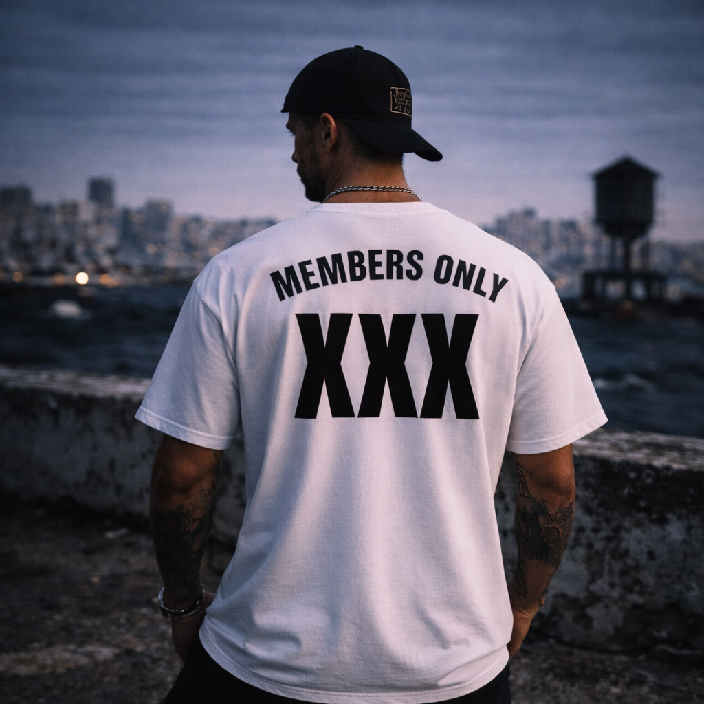 CRASH OUT MEMBERS ONLY TEE