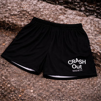 Crash Out Black Swim Trunks